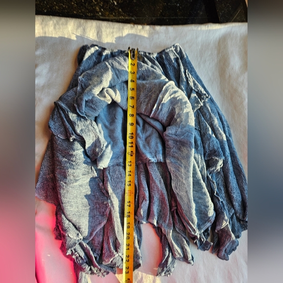 Free People Susanna Knee-Length Midi Skirt Sz S - Picture 6 of 10